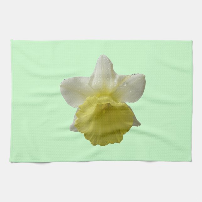 Toalla de cocina de Daffodil (Horizontal)