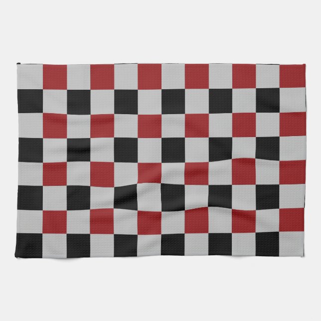 Toalla de cocina de diseño de bandera deportiva Bl (Horizontal)