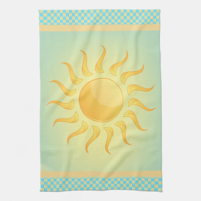 Toalla de cocina de diseño Sunshine (Vertical)