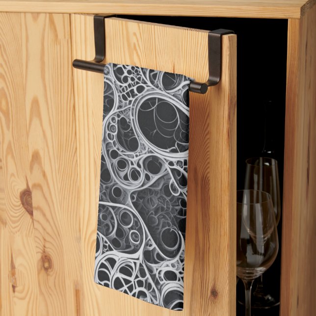 Toalla de cocina de diseño web (Pliegue de tercios)