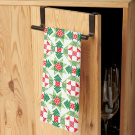 toalla de cocina de edredón para navidades