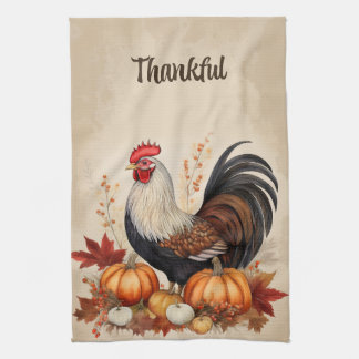 Toalla de cocina de Fall Harverst Rooster