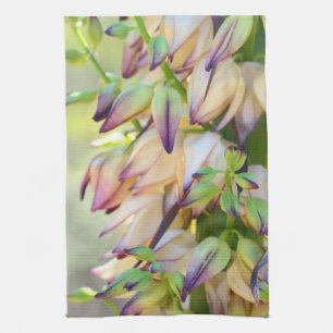 toalla de cocina de flores yucca