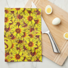 Toalla de cocina de girasol