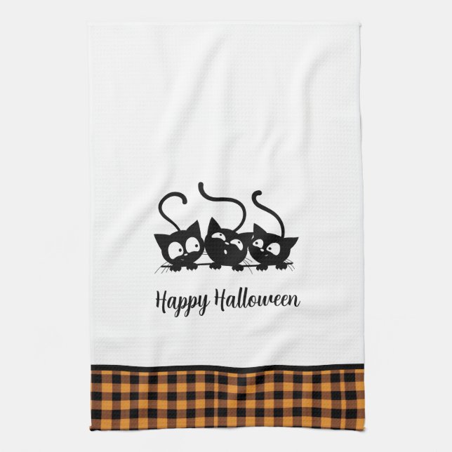 Toalla de cocina de Halloween (Vertical)