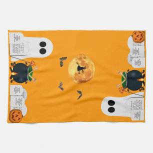 Toalla de cocina de Halloween