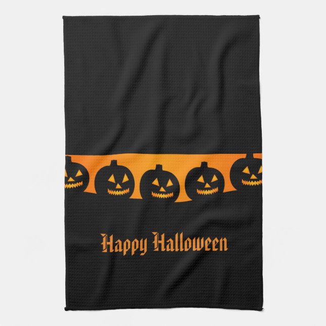 Toalla de cocina de Halloween (Vertical)