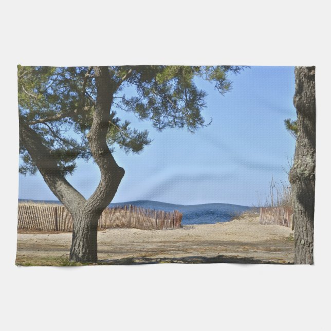 Toalla de cocina de Hammonasset (Horizontal)