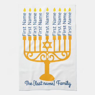 Toalla de cocina de Hanukkah