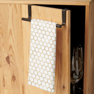 Toalla de cocina de Honeycomb