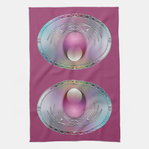 Toalla de cocina de huevos de Pascua