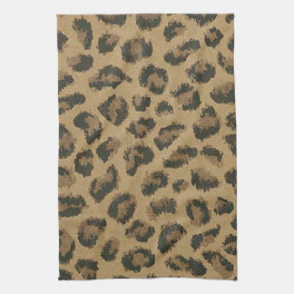 Toalla de cocina de impresión Leopard