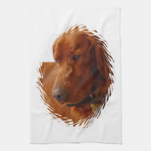 Toalla de cocina de Irish Setter