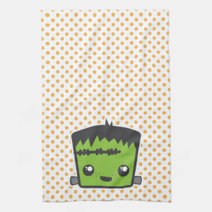 Toalla de cocina de Kawaii Frankenstein