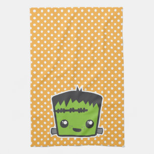 Toalla de cocina de Kawaii Frankenstein