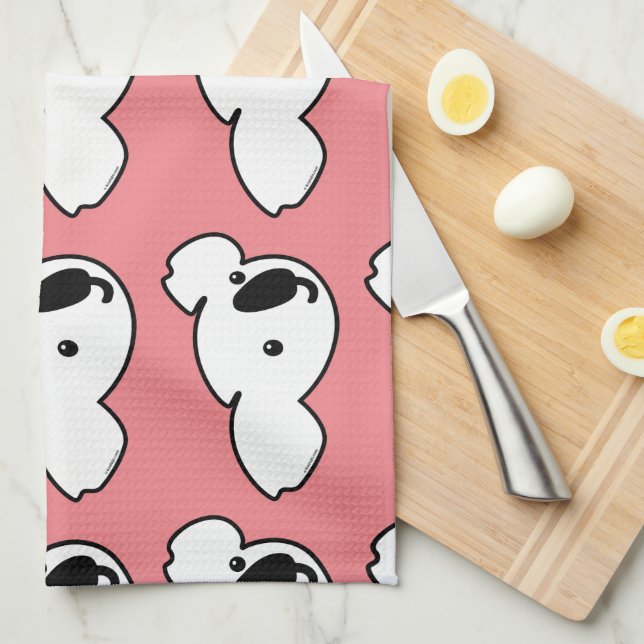 Toalla de cocina de Koala Jo (Doblado Cuarto)