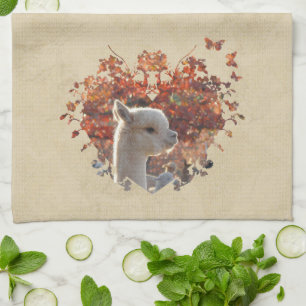 Toalla de cocina de la alpaca