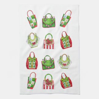 Toalla de cocina de la bolsa de vacaciones