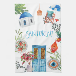 Toalla de cocina de la brisa de Grecia