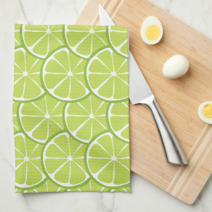 Toalla de cocina de la cal de la fruta cítrica de