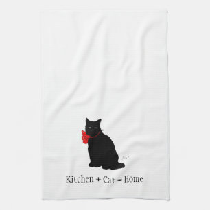 Toalla de cocina de la colección de Meowu
