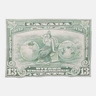 Toalla de cocina de la conferencia de Ottawa