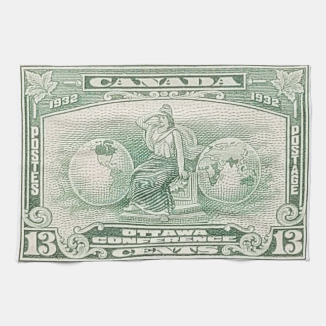 Toalla de cocina de la conferencia de Ottawa (Horizontal)