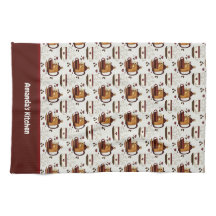 Toalla de cocina de la Copa y del patrón de la oll