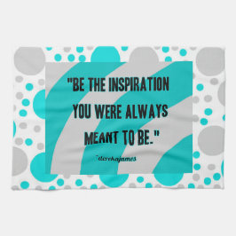 Toalla de cocina de la inspiración