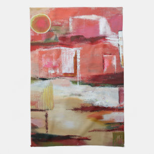 Toalla de cocina de la luna de la medianoche