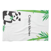 Toalla de cocina de la panda