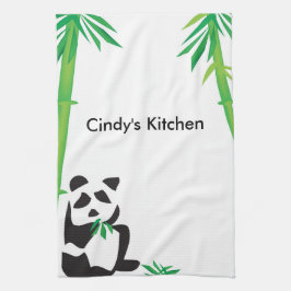 Toalla de cocina de la panda