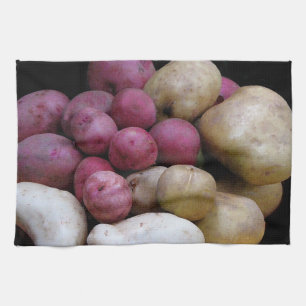 Toalla de cocina de la patata