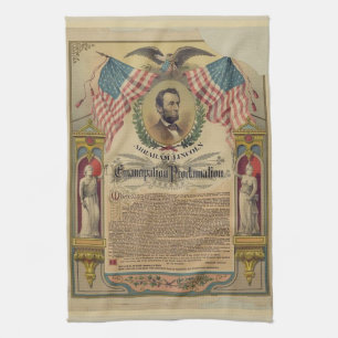 Toalla de cocina de la proclamación de la