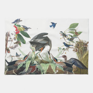 Toalla de cocina de los pájaros del Bluebird de