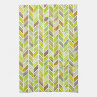 Toalla de cocina de madera de Citron Chevron