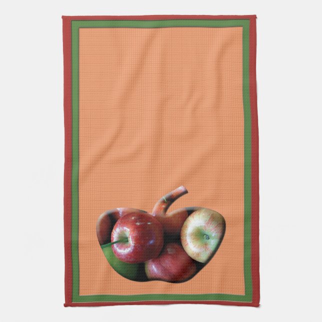 Toalla de cocina de manzanas American Mojo (Vertical)