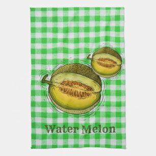 Toalla de cocina de melón de agua