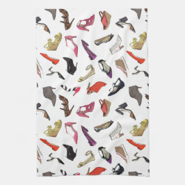 Toalla de cocina de moda para zapatos