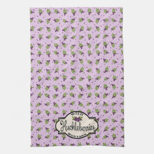 Toalla de cocina de Montana Huckleberry
