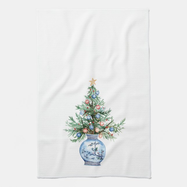 Toalla de cocina de Navidad  (Vertical)