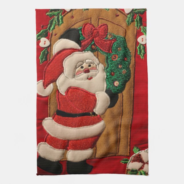 Toalla de cocina de Navidad (Vertical)