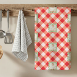 Toalla de Cocina de Navidad con Foto Personalizada