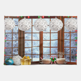 Toalla de cocina de navidades