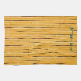 Toalla de cocina de obturador amarillo