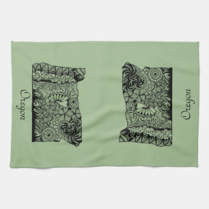 Toalla de cocina de Oregon