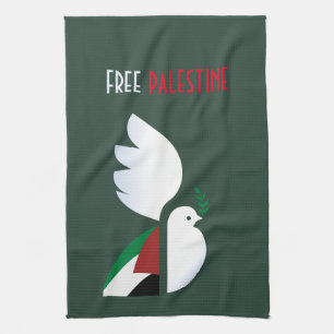 Toalla de cocina de Palestina libre - Solidaridad