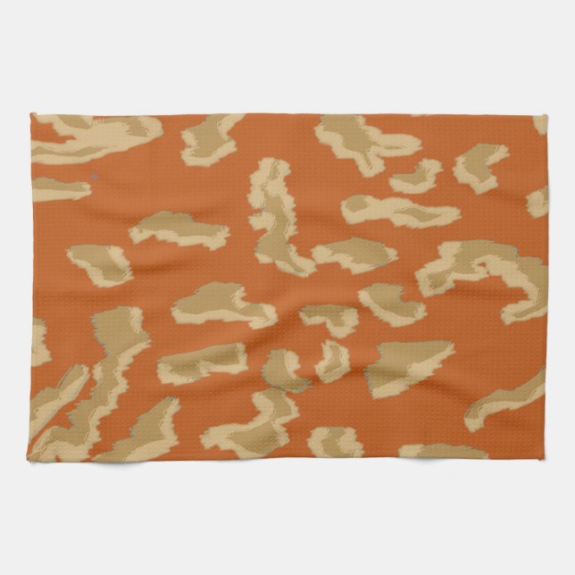 Toalla de cocina de palomitas (Horizontal)