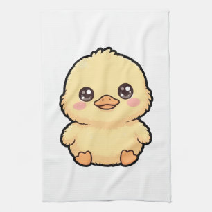Toalla de cocina de patito bebé lindo