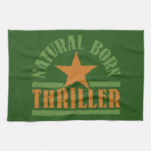 Toalla de cocina de personalizado Natural Born Thr